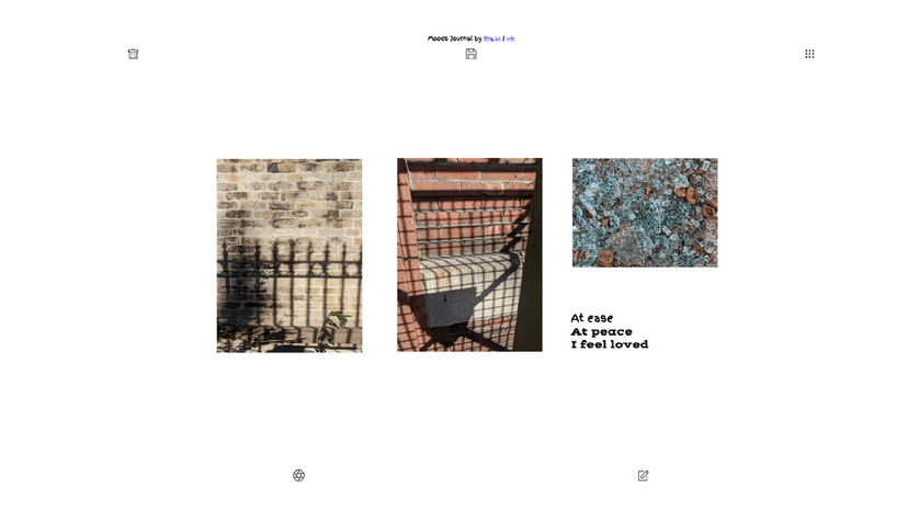 Fullstack Web - Emotional Input Collage App