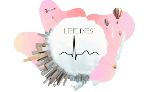 LifelinesAR documentation showing a spatial life narrative in augmented reality.