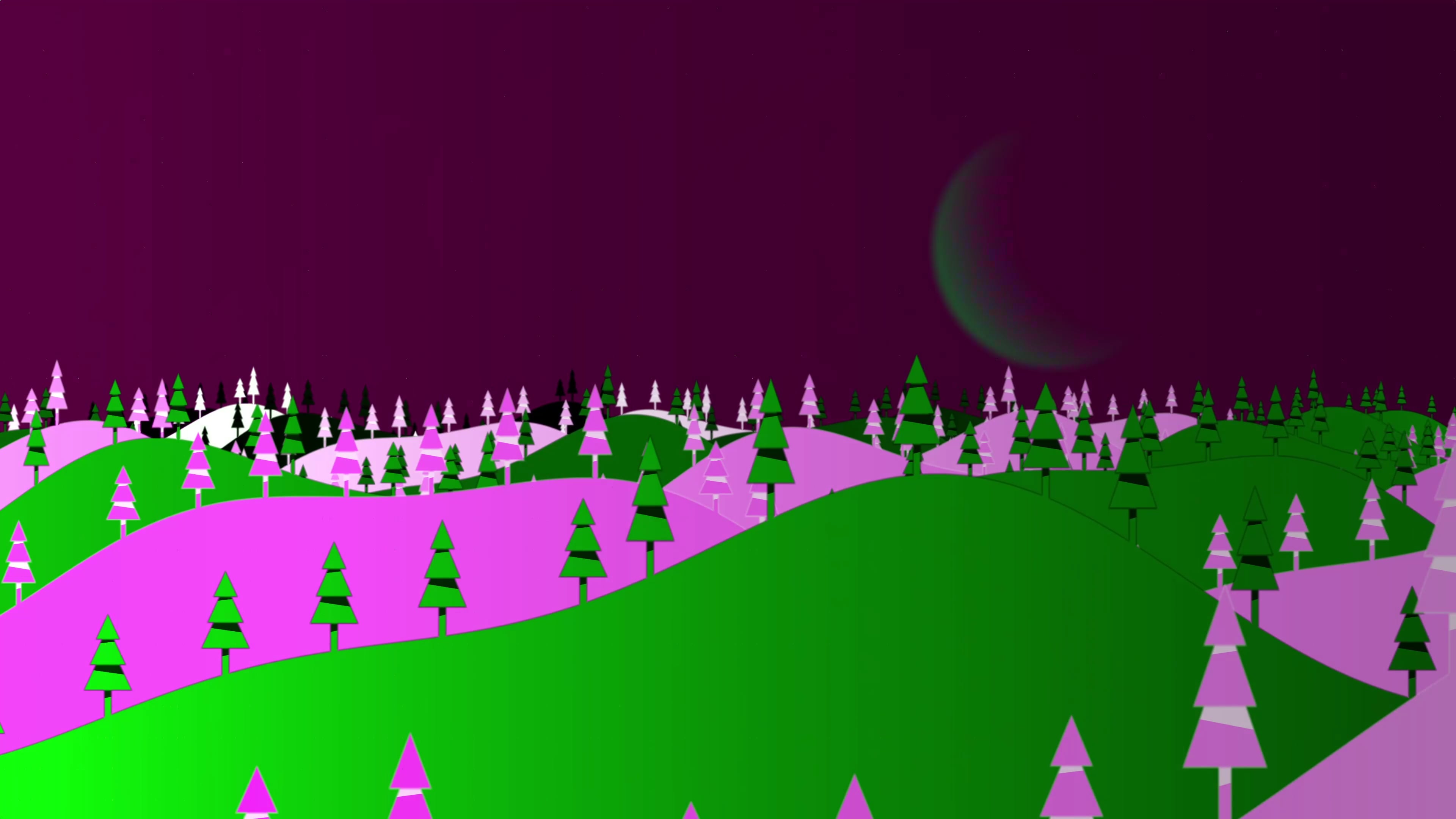 Composite preview of Yiting Liu’s GLSL shader studies