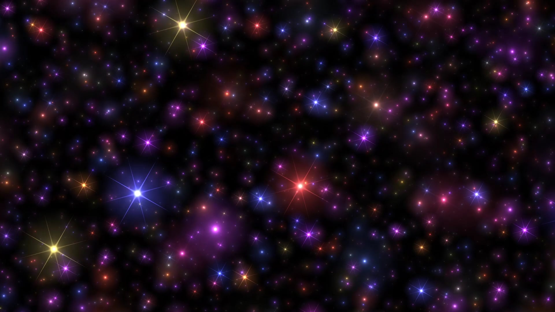 Starfield shader study