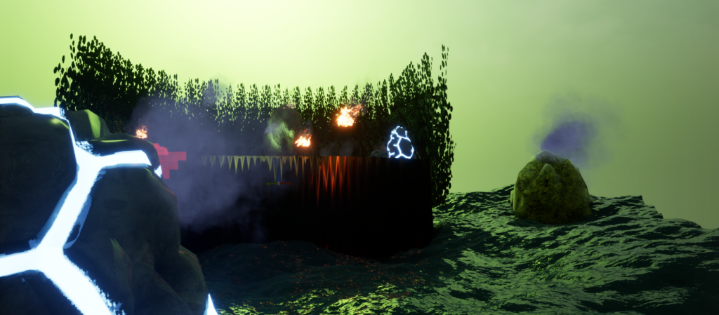 Early green Tuna World environment