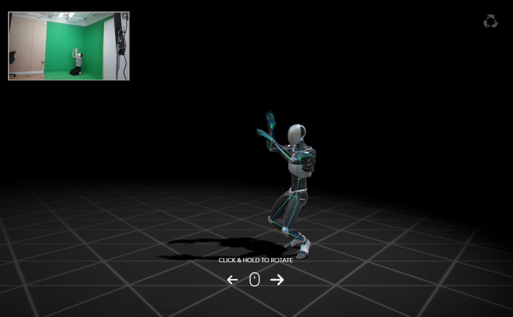 RADiCAL motion processing screenshot